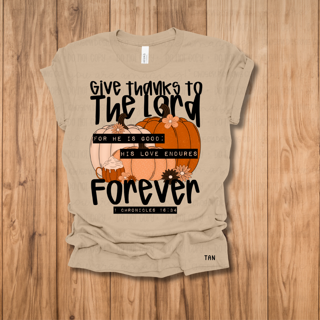 Give Thanks to the Lord