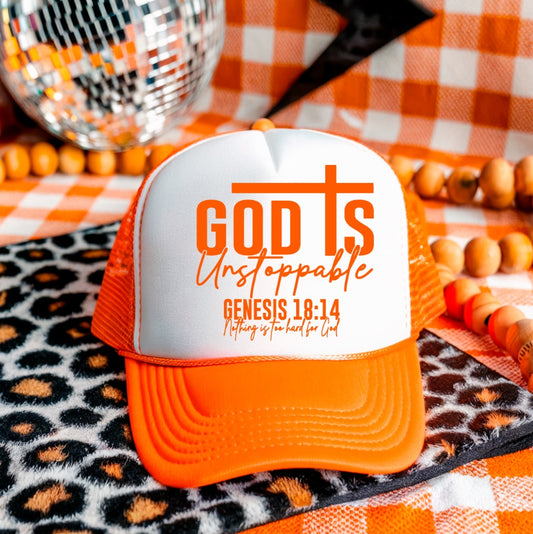 God is Unstoppable Hat