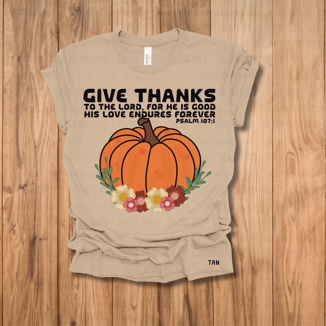 Give Thanks to the Lord