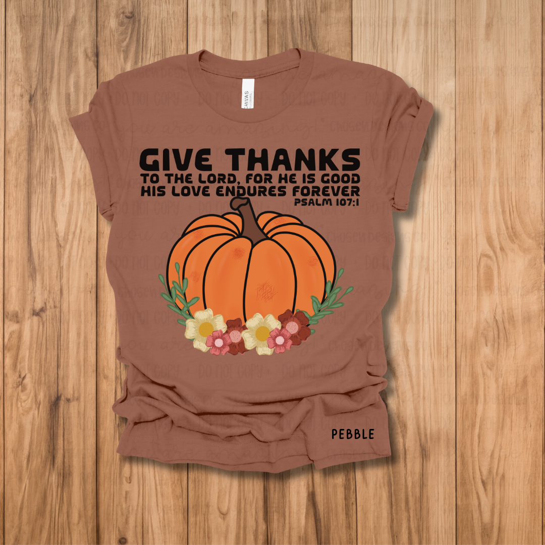 Give Thanks to the Lord