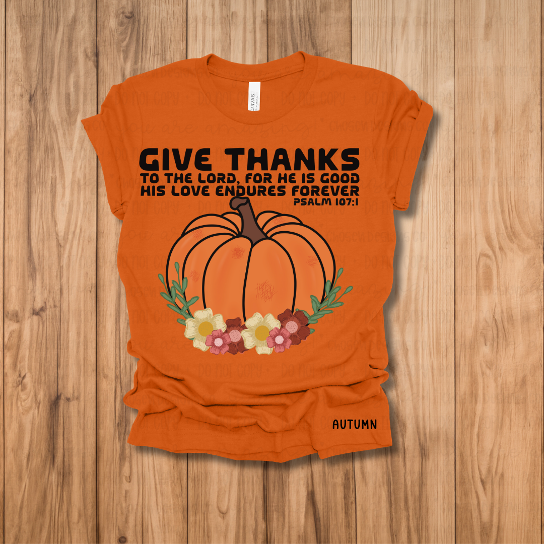 Give Thanks to the Lord