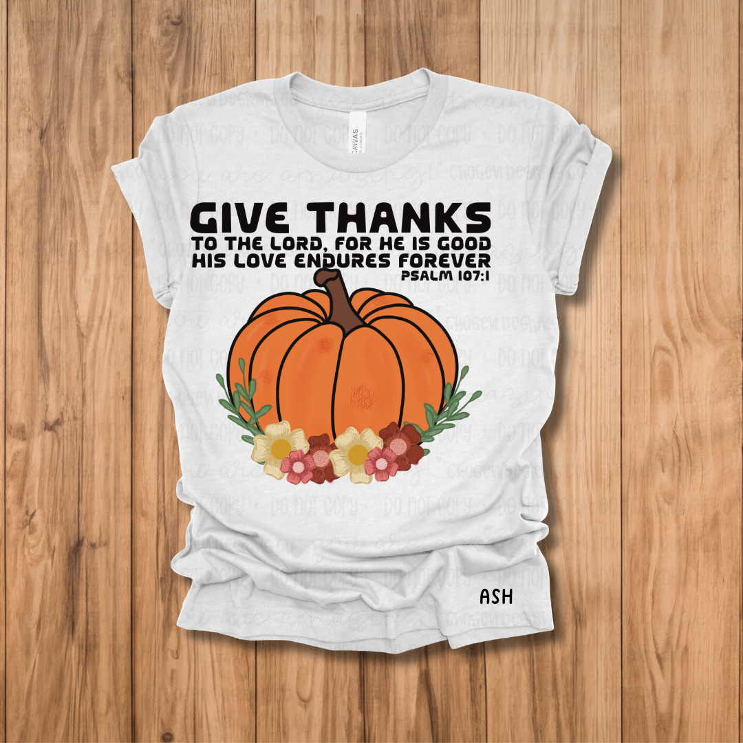 Give Thanks to the Lord