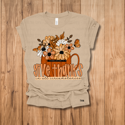 Floral Give Thanks