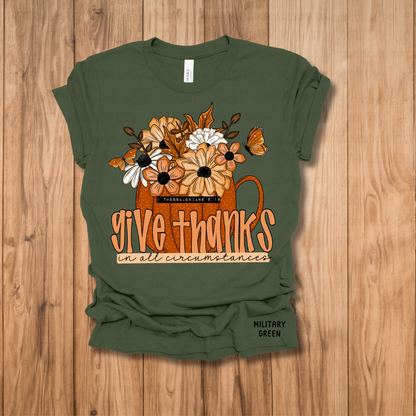 Floral Give Thanks