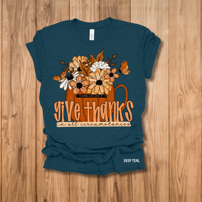 Floral Give Thanks