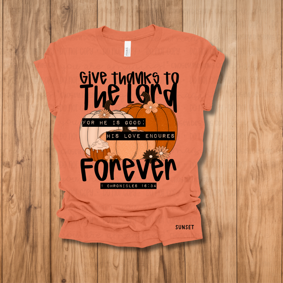 Give Thanks to the Lord