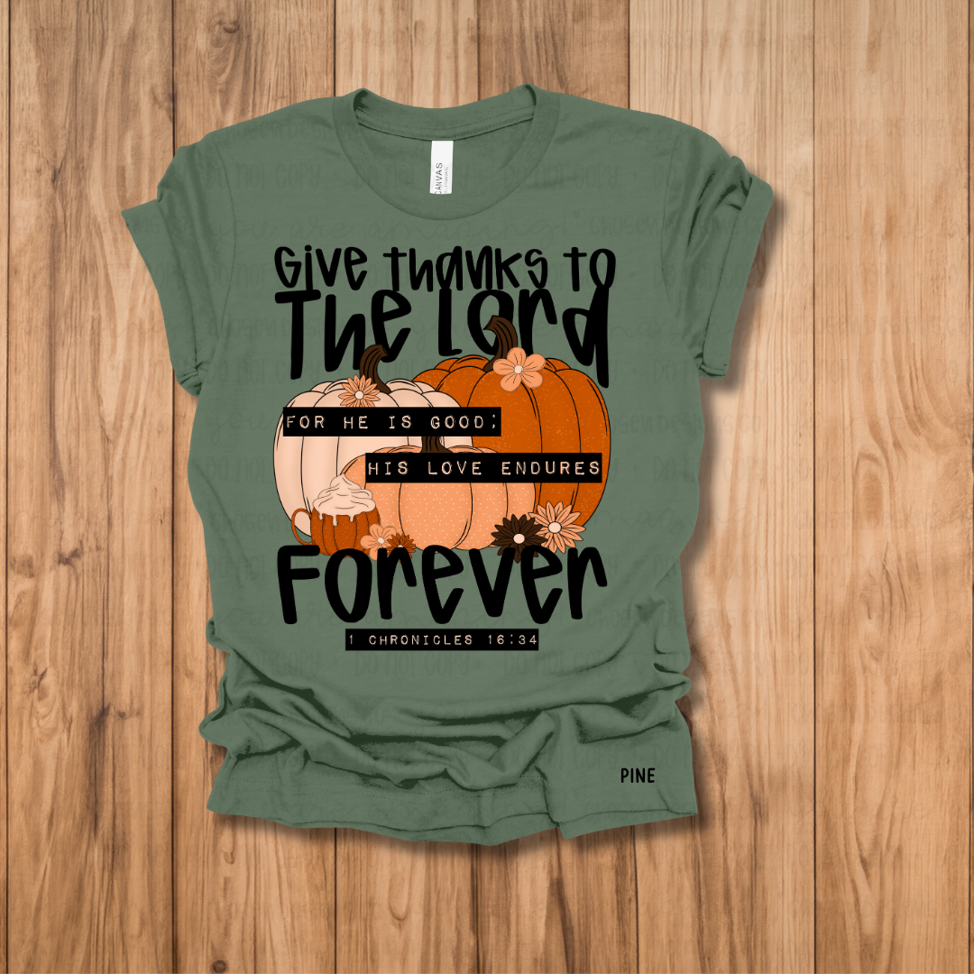 Give Thanks to the Lord