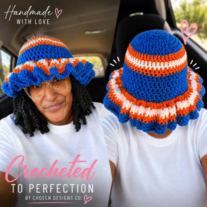 Team Inspired Ruffle Beanie