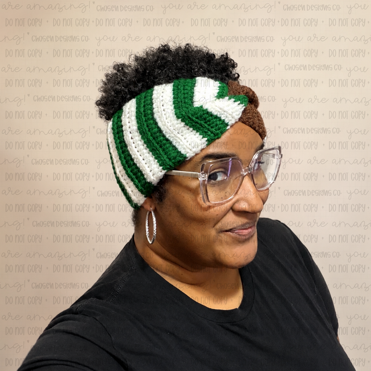 Game day Crochet Headband