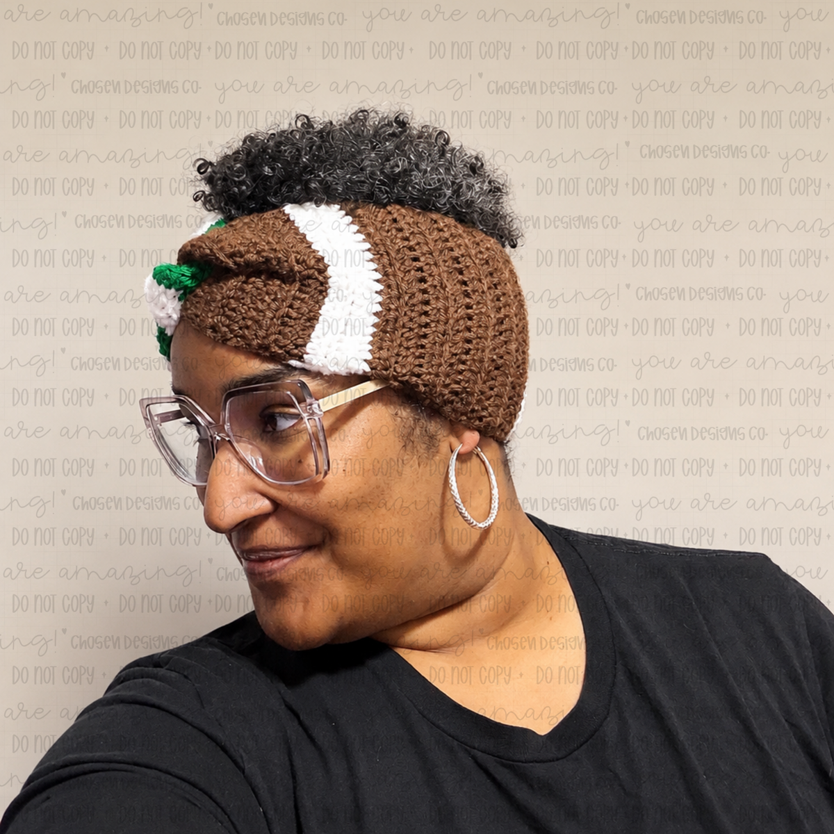 Game day Crochet Headband